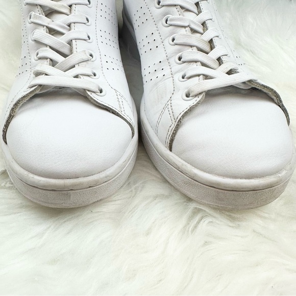 Adidas Advantage Sneaker Womens Holographic White Excellent 9.5 - Picture 4 of 7